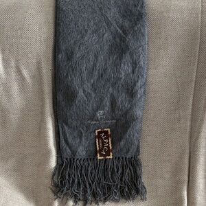 Alpaca Camargo Dark Gray Scarf